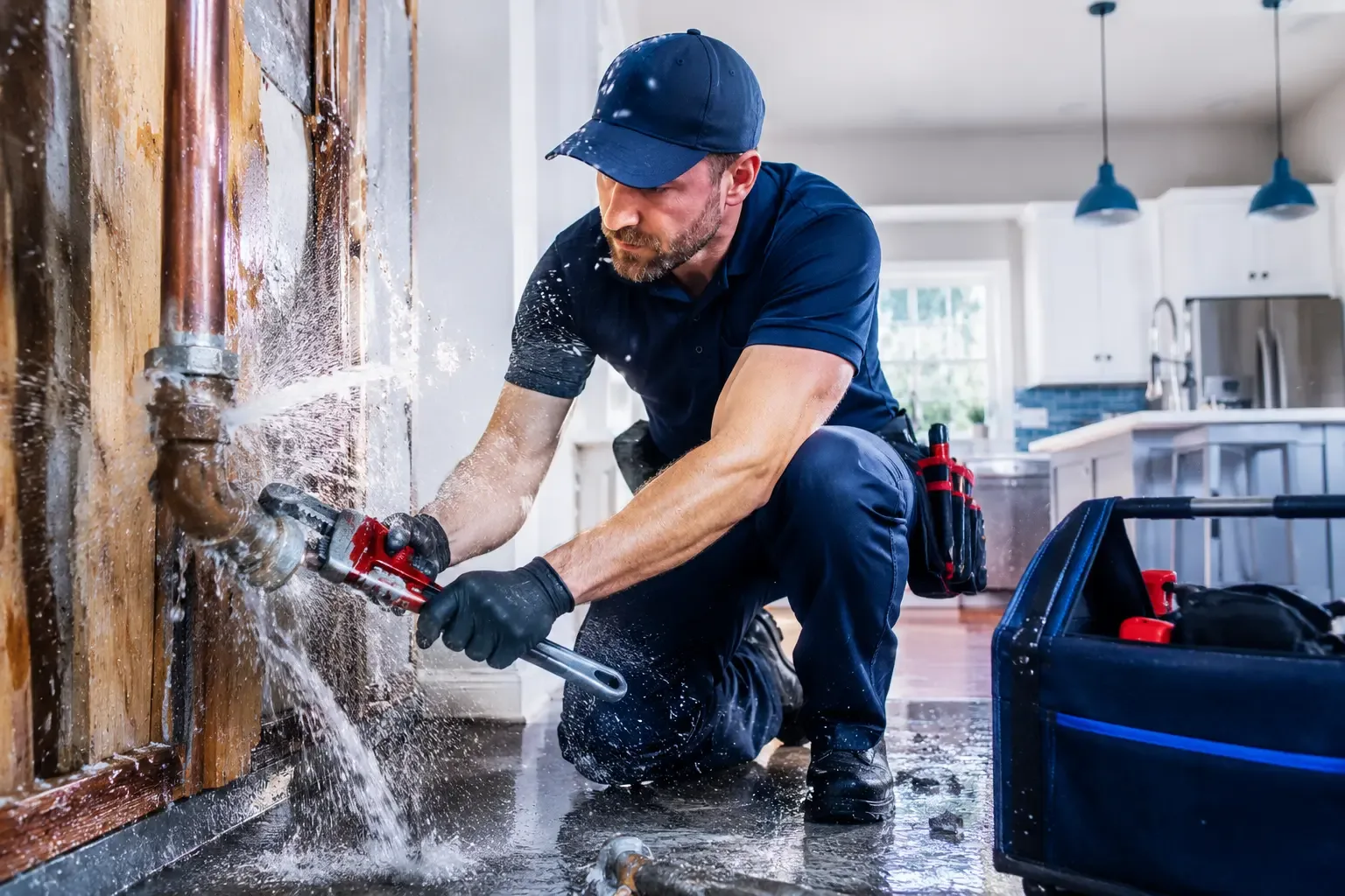Local emergency pipe repair professionals in Elvaston, IL